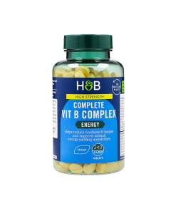 Holland & Barrett - Højstyrke Komplet Vit B-kompleks - 240 tabletter