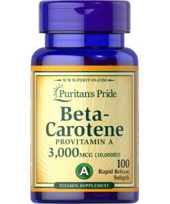 Puritan's Pride - Beta-Carotene