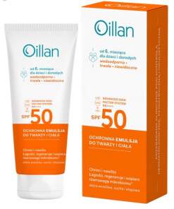 OILLAN Sun Emulsja Ochronna SPF50 (100 ml/3.4 fl.oz.)