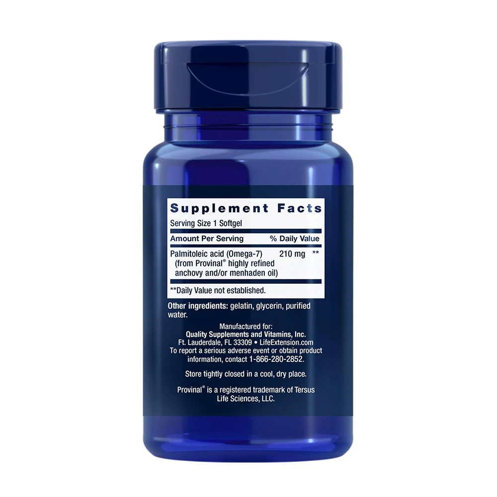 Provinal Purified Omega-7 - 30 softgels - Billede 2