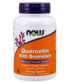 Quercetin with Bromelain - 120 vcaps