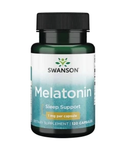 SWANSON Melatonina 1mg 120 kaps