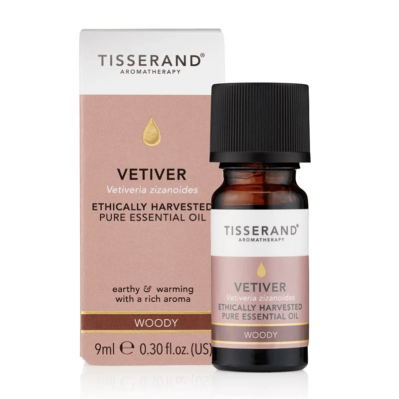 TISSERAND AROMATHERAPY Vetiver Vetiveria Zizanoides Ethically Harvested (9 ml / 0