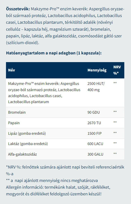USA Medical - Digestive Enzyme 60 kapsler - Billede 2