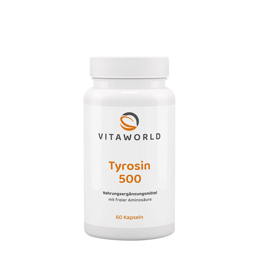 Vitaworld Tyrosine 500 mg (60 Capsules)