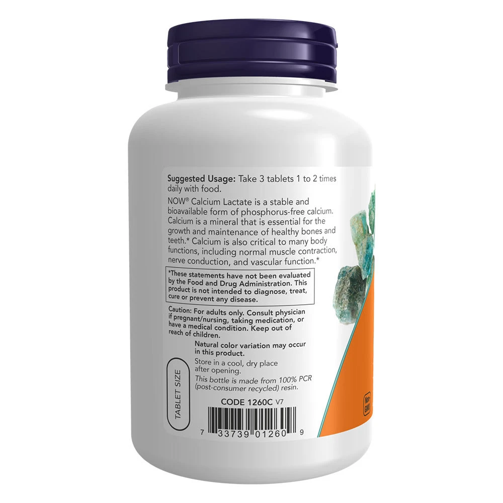 Calciumlaktat – 250 tabletes - Billede 5