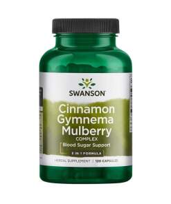 Cinnamon Gymnema Mulberry Complex - 120 caps