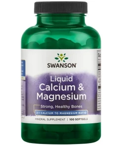 Liquid Calcium & Magnesium - 100 softgels