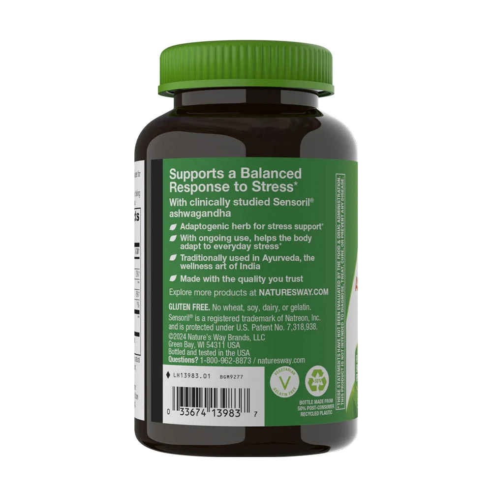 Nature's Way – Ashwagandha gummies, berry – 90 stk - Image 3