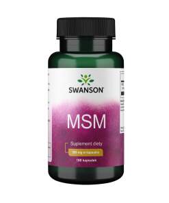 SWANSON MSM 500mg 100 kaps