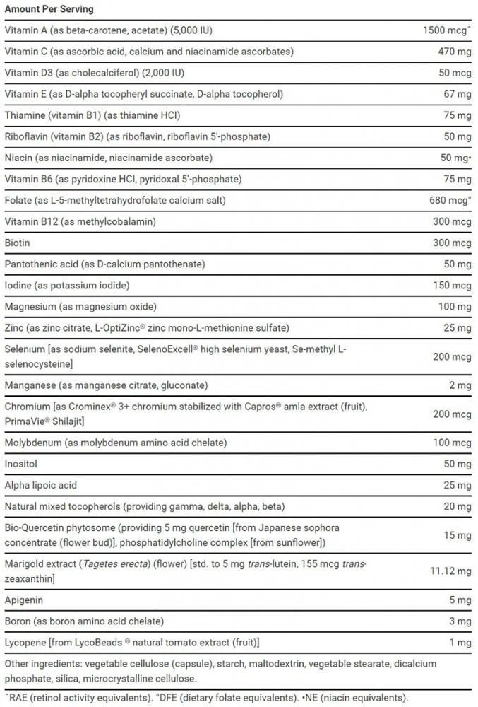 Multivitamin - 120 caps