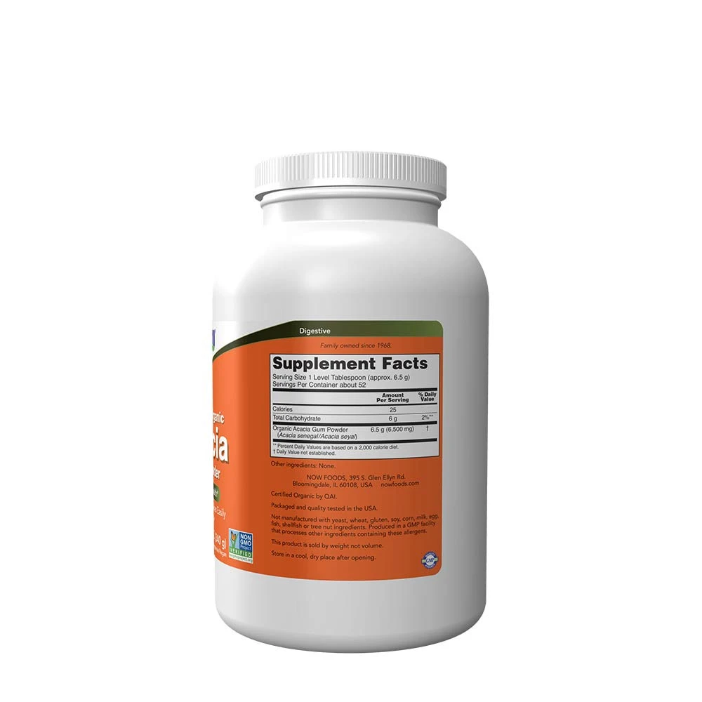 Økologisk akaciefiberpulver – 340 g - Image 2