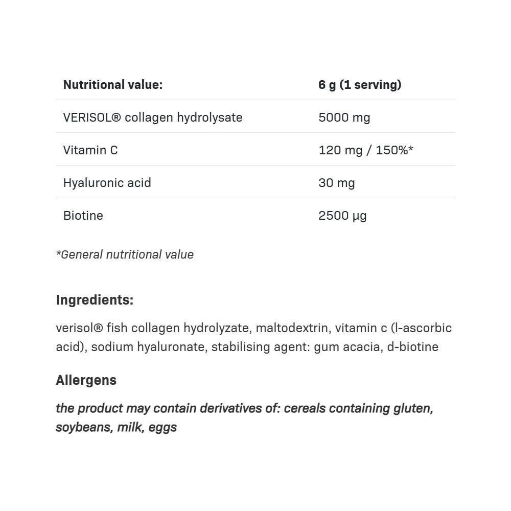 Allnutrition – AllDeynn Collarose Fisk, Natūrā – 300 g - Image 4