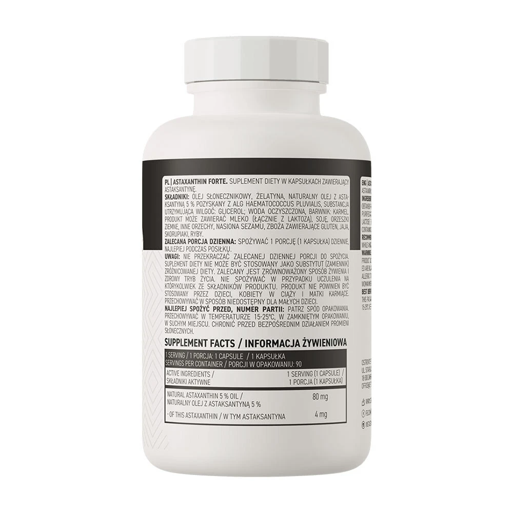 OstroVit – Astaxanthin Forte – 90 kapsler - Image 6