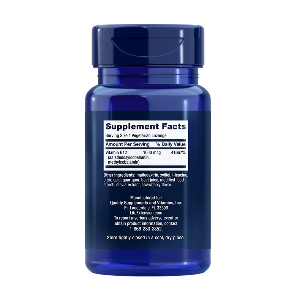 B12 Elite – B12 vitamīns – 60 tabletes - Image 2