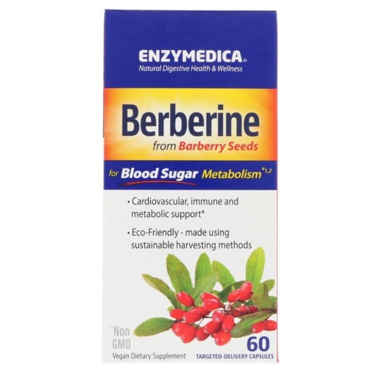 Berberin - 60 kapsler