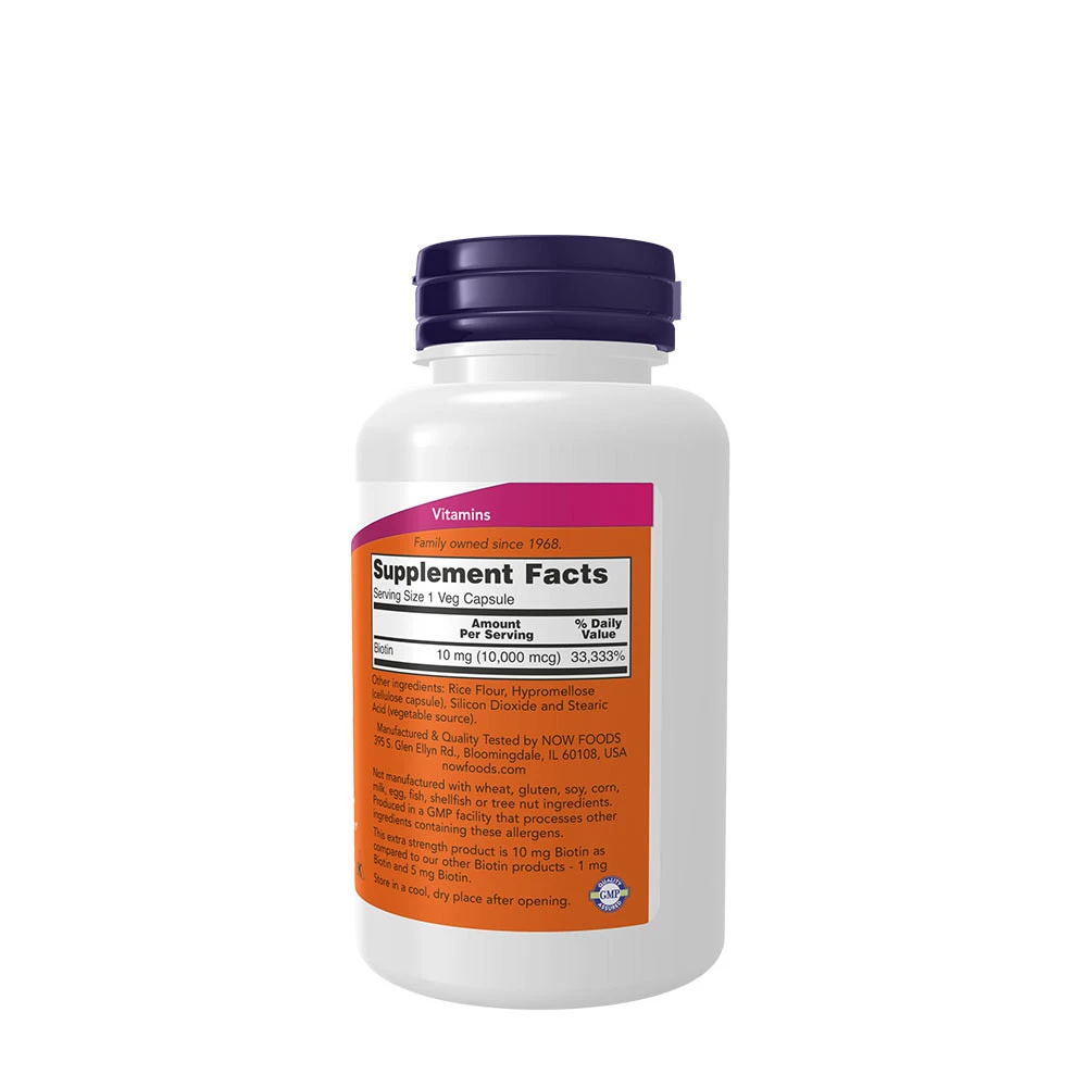 Biotin – ekstrastyrke – 120 kapsler - Image 7