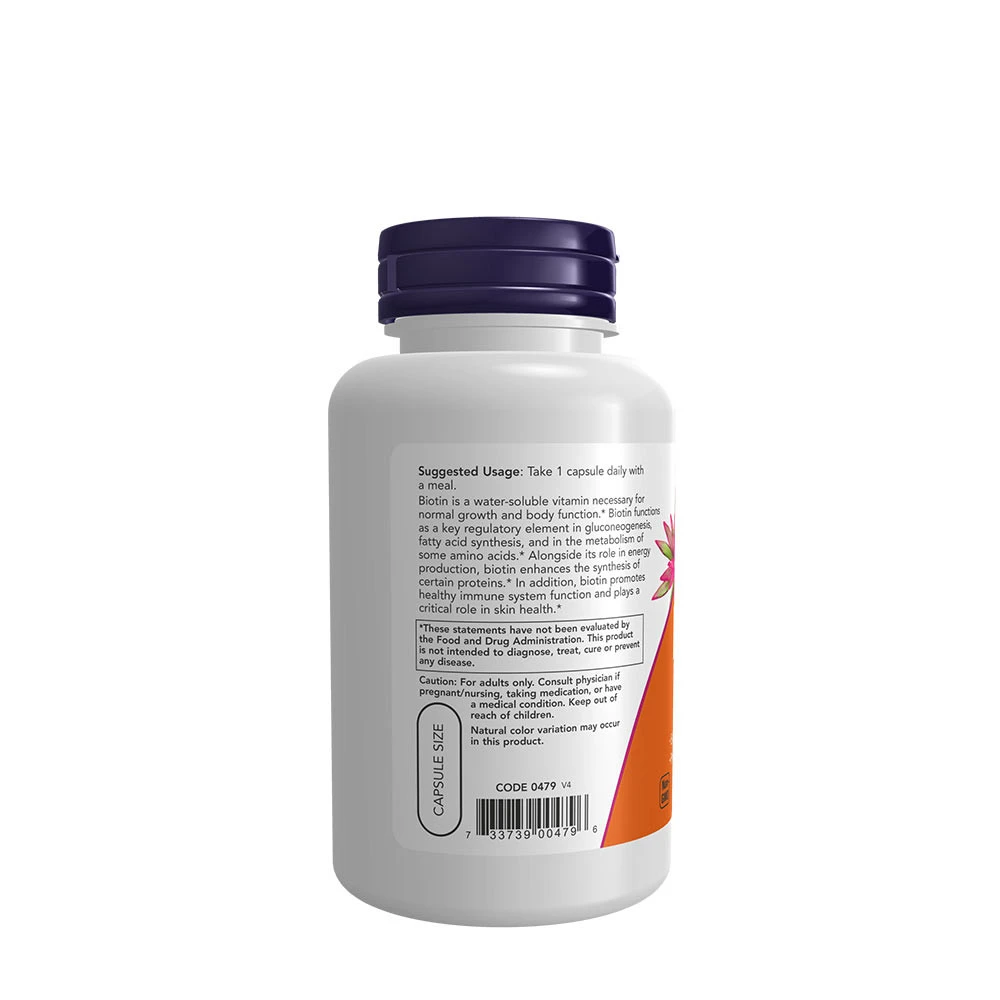 Biotin – ekstrastyrke – 120 kapsler - Image 8