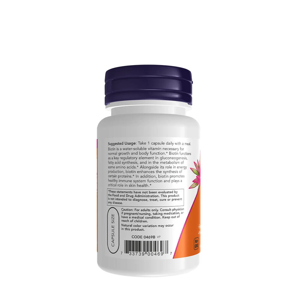 Biotin – 1000 mcg – 100 hætteglas - Image 5