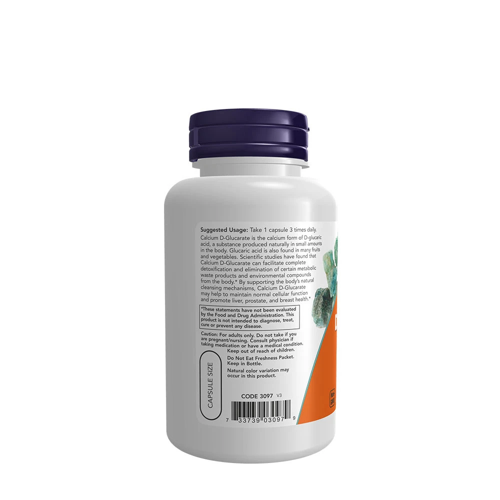 Calcium D-glucarat – 500 mg – 90 vegānas kapsulas - Image 5