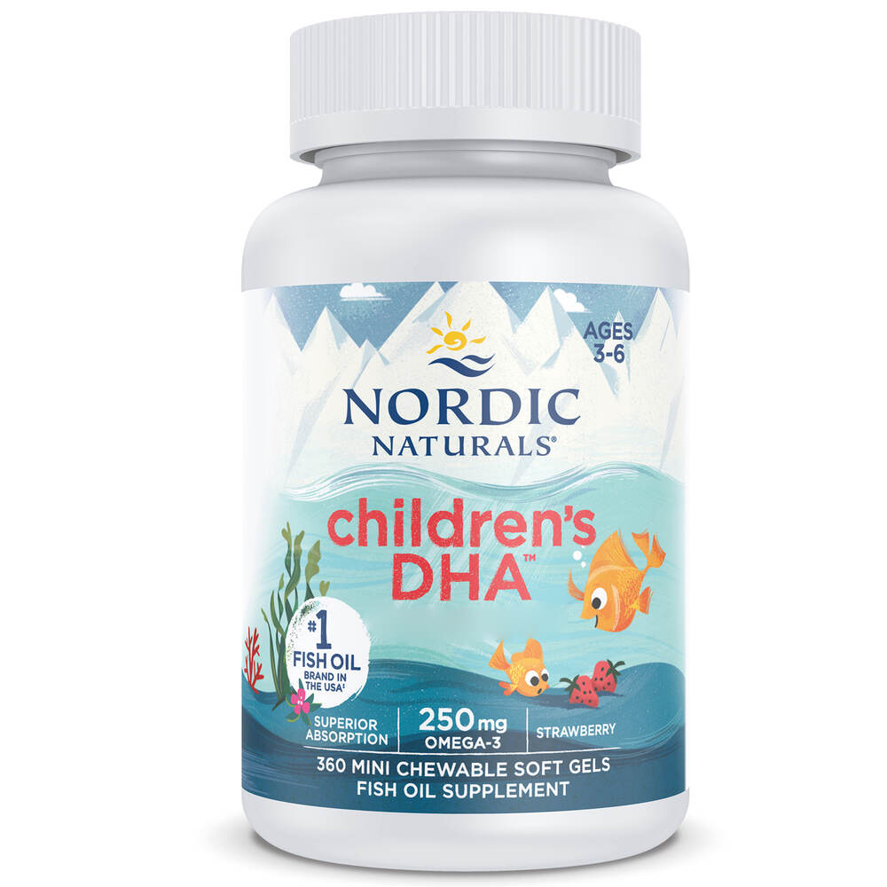 250mg Omega-3 Strawberry - 360 mini softgels
