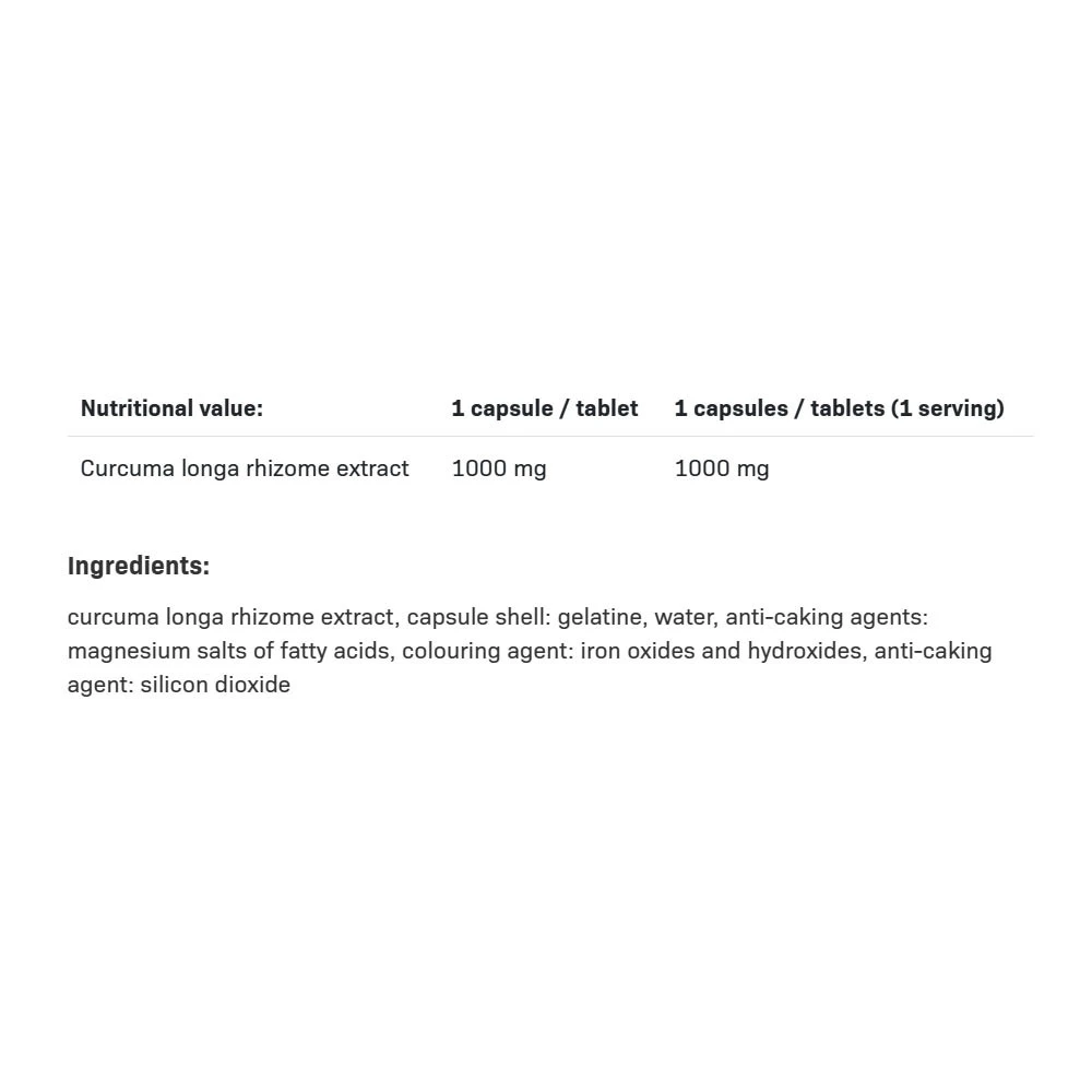 Gurkmeje – 1000mg – 90 kapsler - Image 3