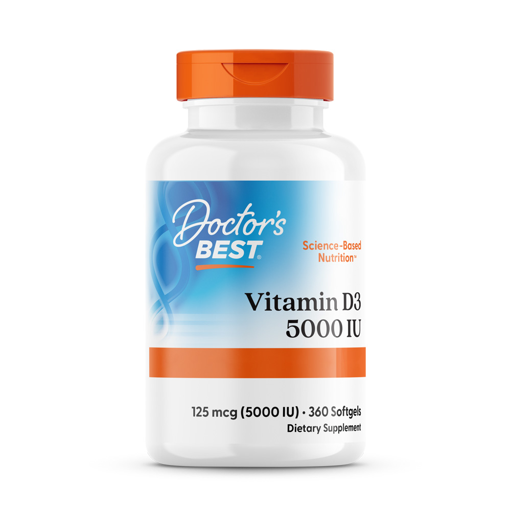 D3-vitamin – 5000 IE – 360 softgels - Image 2