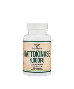 Double Wood Supplements Nattokinase  (120 Capsules)