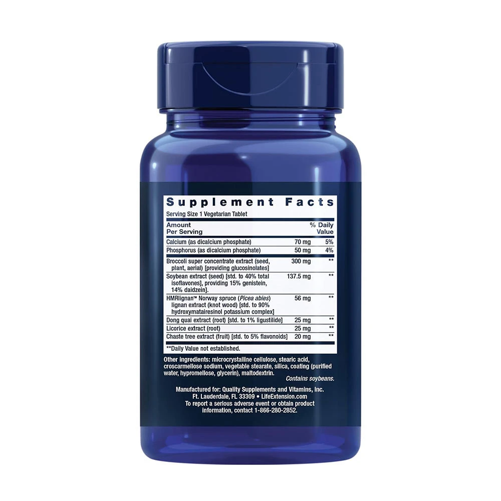 Østrogen – Østrogen til kvinder – 30 vegetariskās tabletes - Image 10