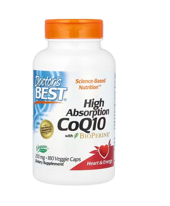 High Absorption CoQ10 with BioPerine
