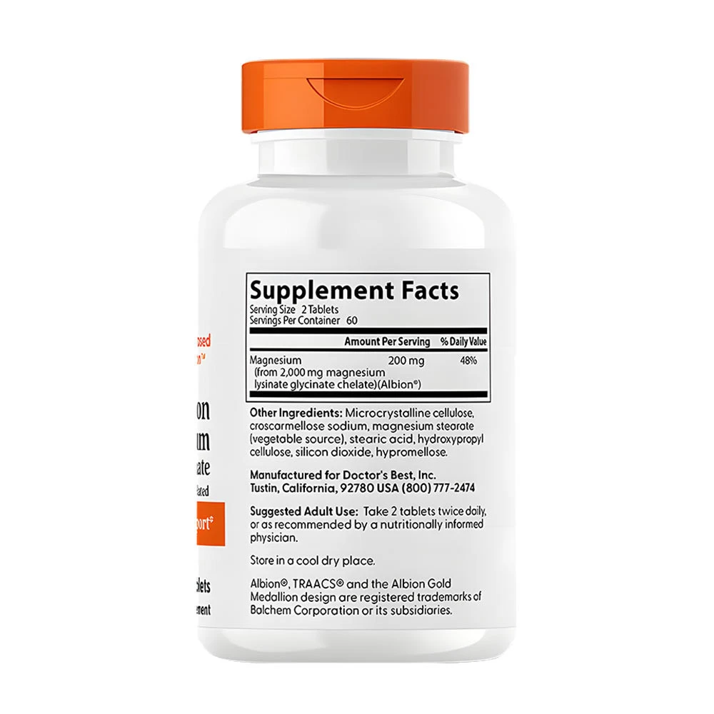 Magnesium – Med høj absorption, 100 mg – 120 tabletes - Image 4
