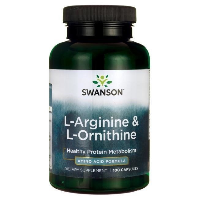 L-Arginine & L-Ornithine - 100 caps