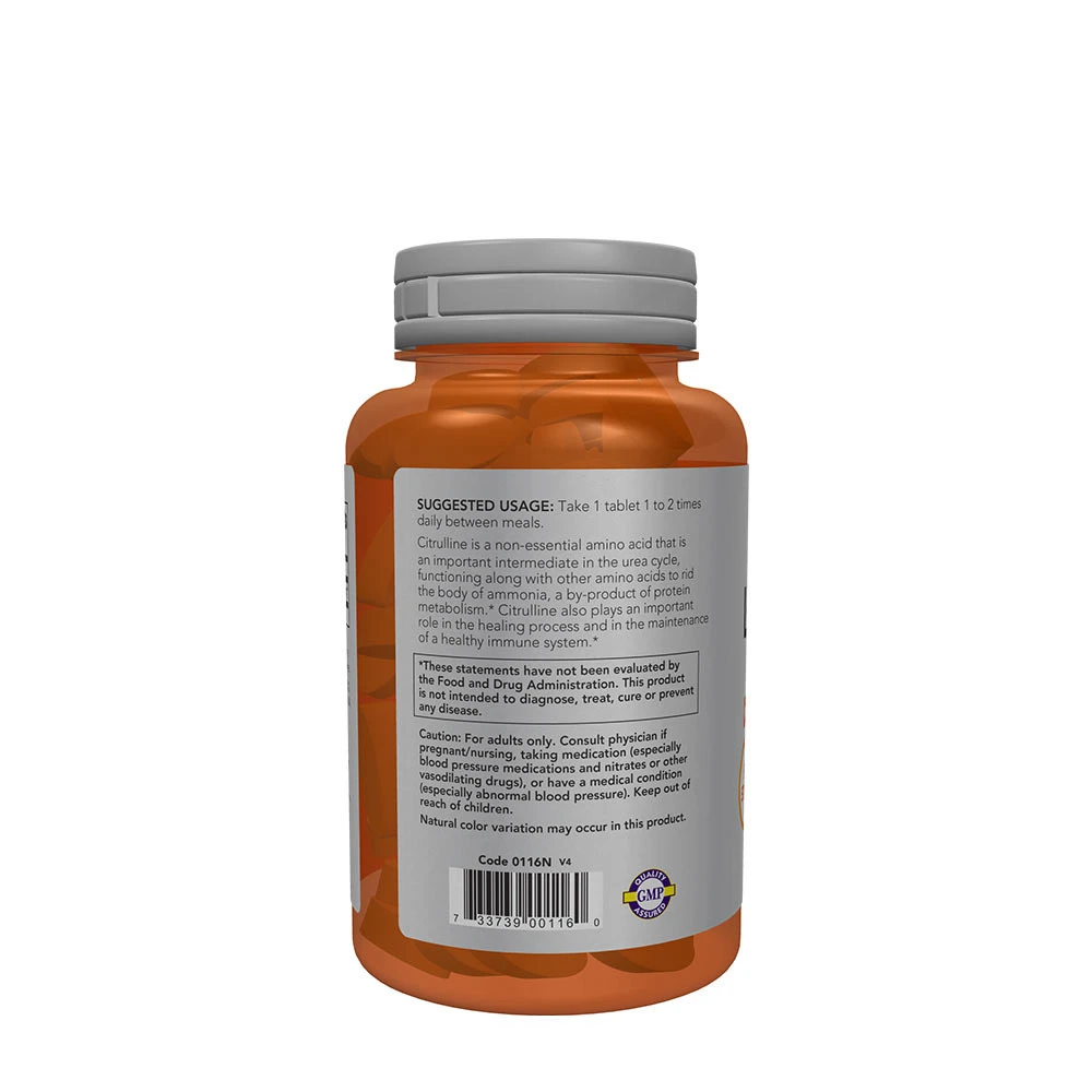 L-Citrulline – 1200 mg (ekstra styrke) – 120 tabletes - Image 3