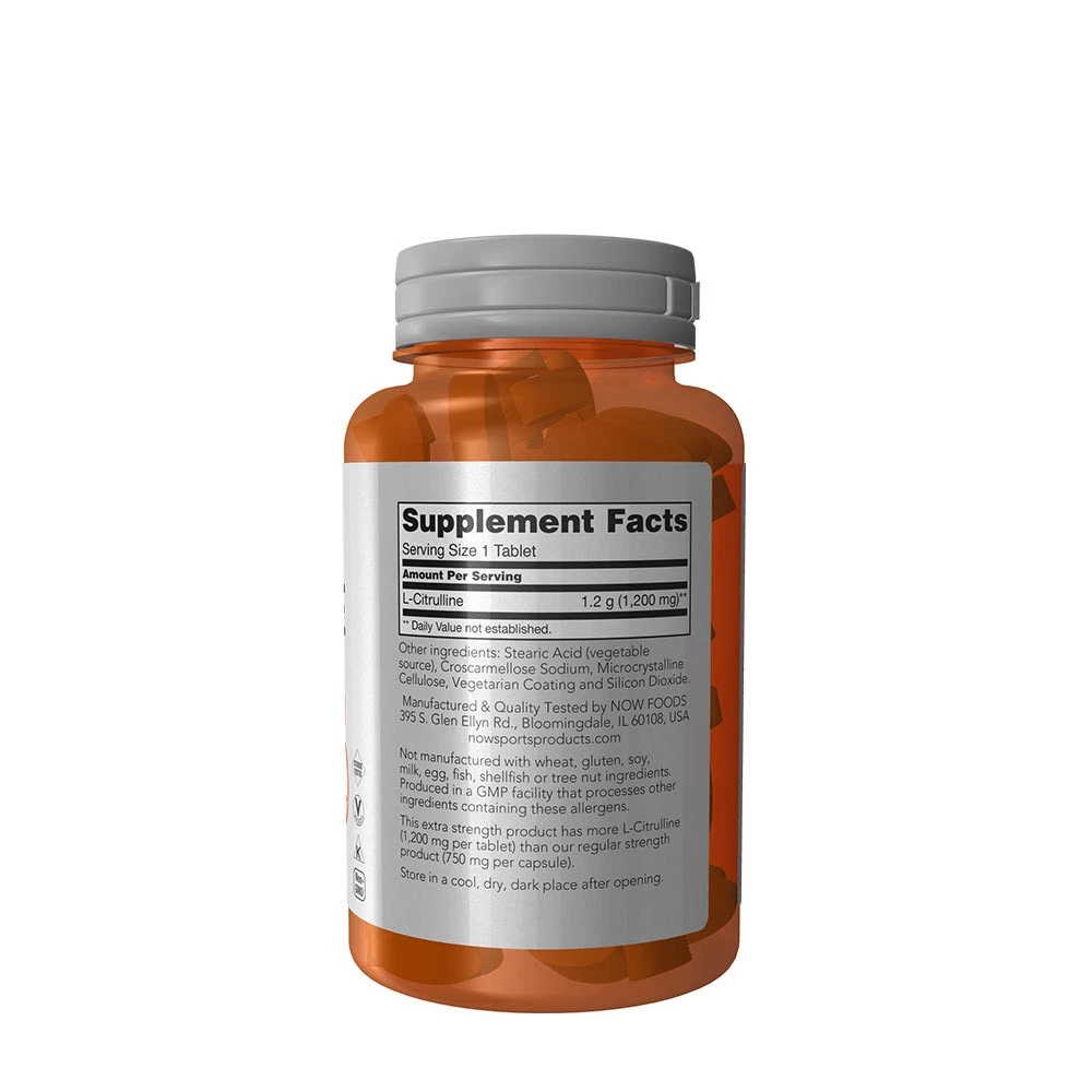 L-Citrulline – 1200 mg (ekstra styrke) – 120 tabletes - Image 5