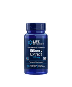 Life Extension - Standardized European Bilberry Extract (90 Veg Capsules)