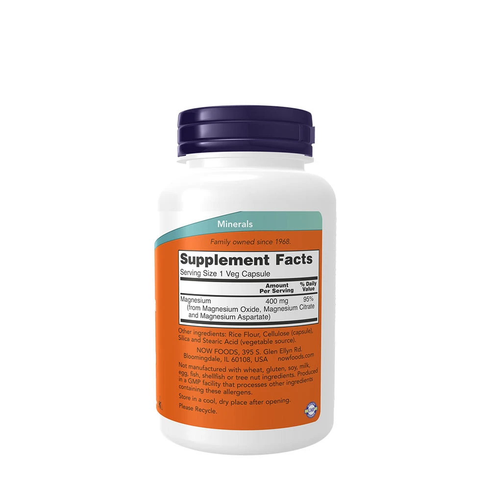 Magnesium – 400 mg – 180 kapsler - Image 4