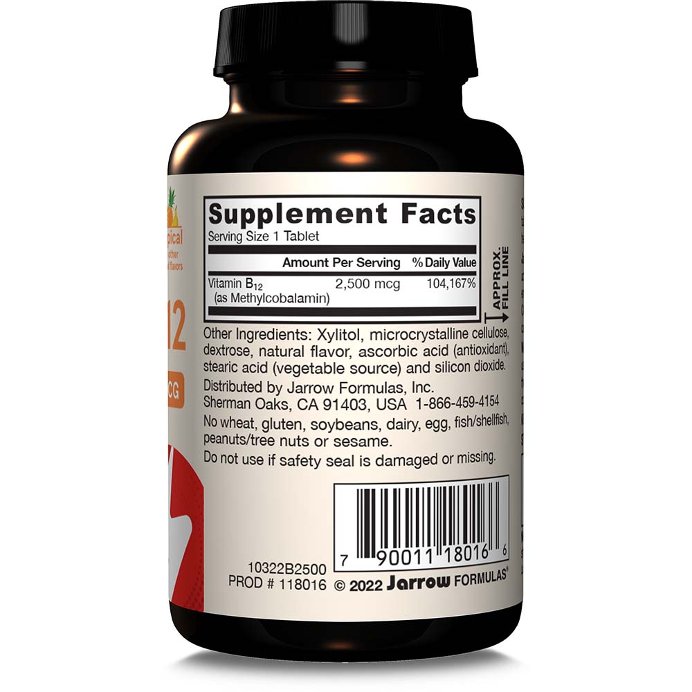 Methyl B-12 – 2500 mcg sugetablas - 100 sugetbl - Image 5