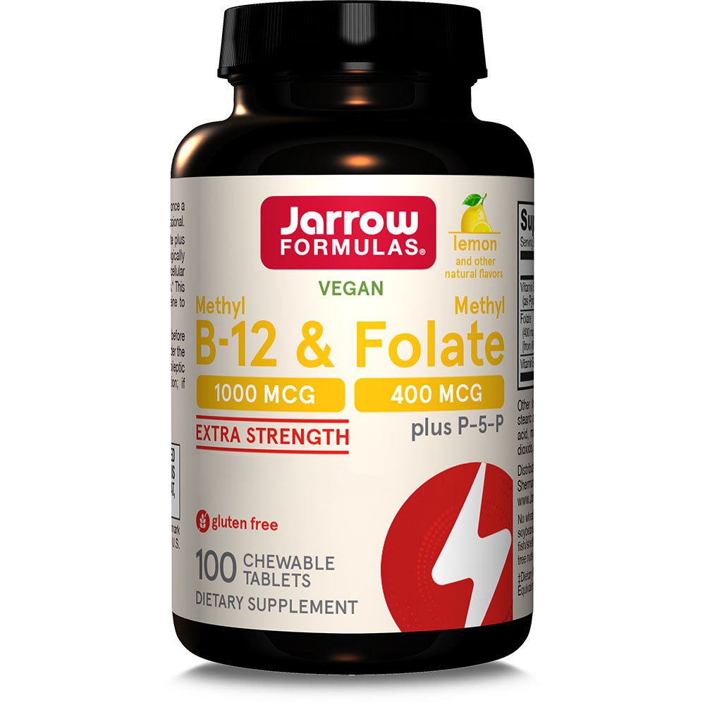 Methyl B-12 & Methyl Folate – Pastilas ar citronu – 100 gab - Image 4