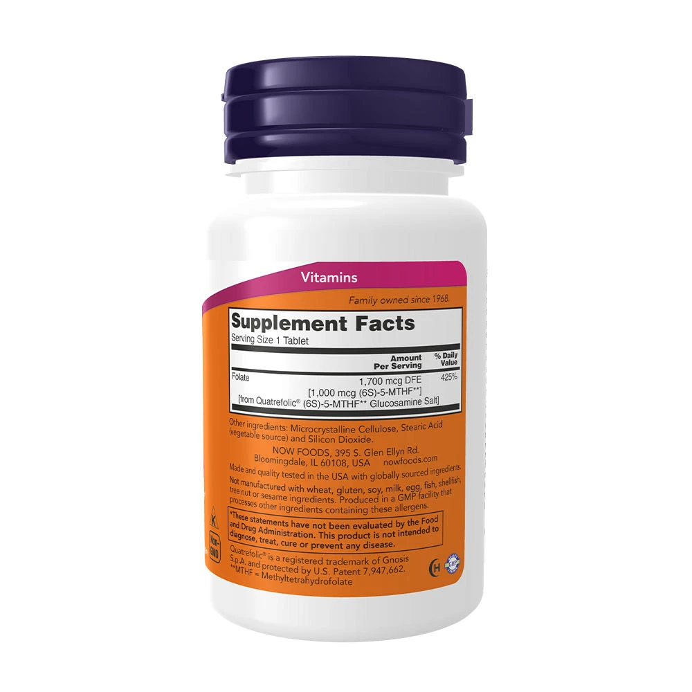 Methylfolat – 1000 mcg – 90 tabletes - Image 4