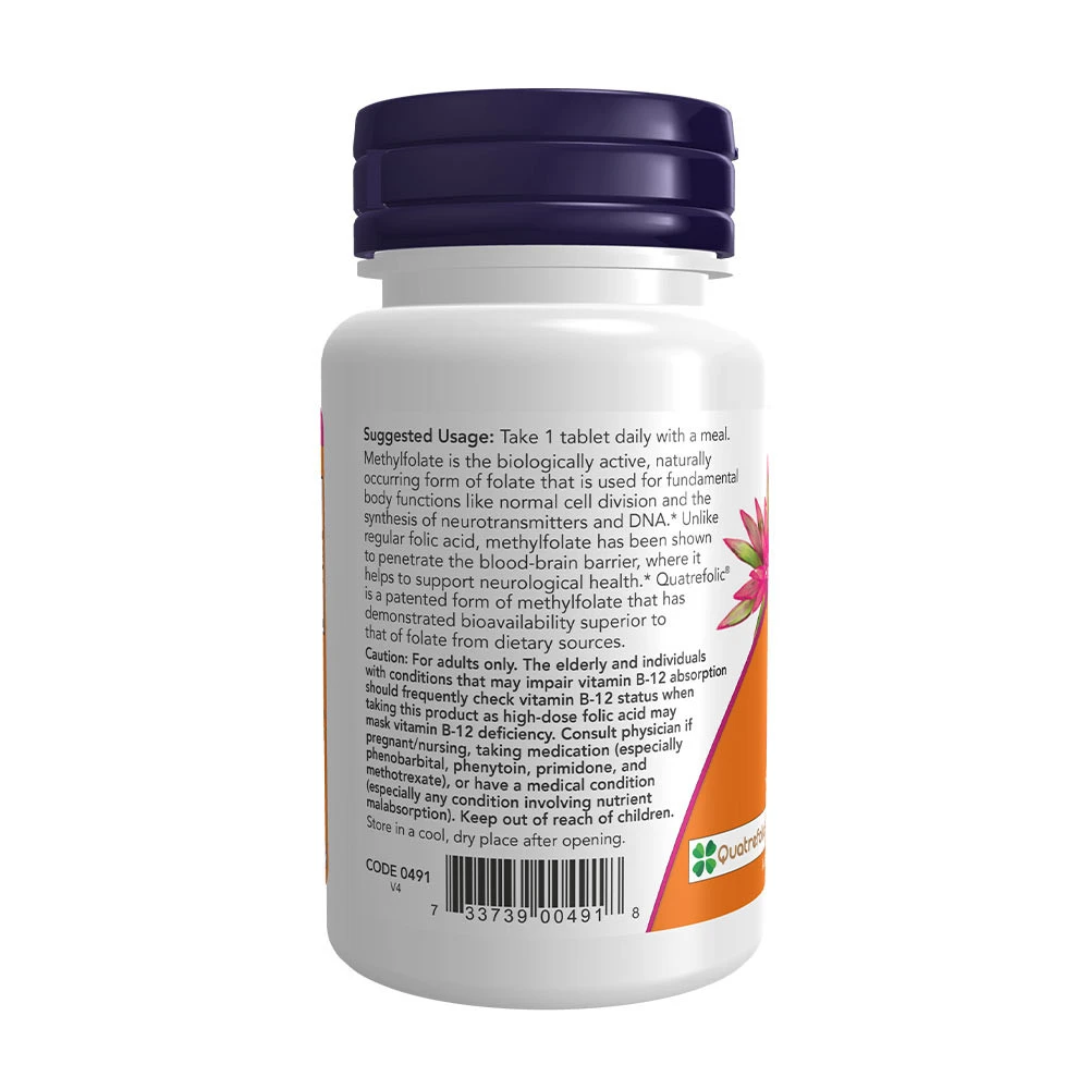 Methylfolat – 1000 mcg – 90 tabletes - Image 5