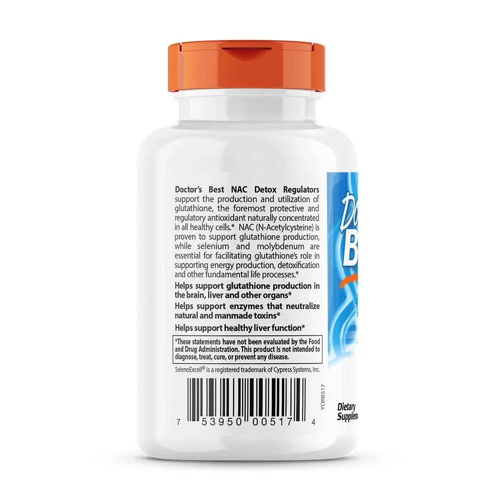 NAC Detox Regulatorer – 180 kapsulas - Image 5