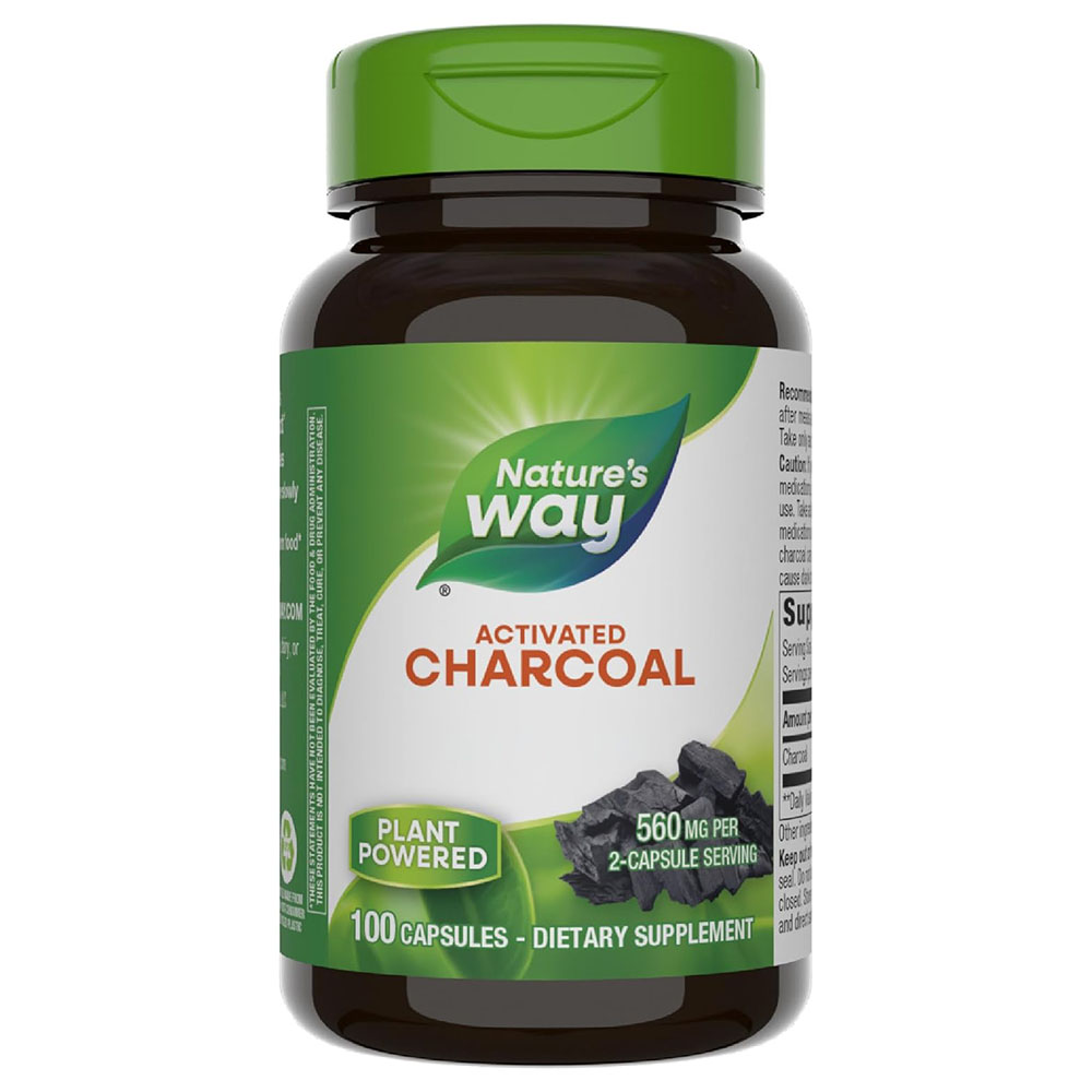 Nature's Way – Aktivētais trāķul 100 kapsulas - Image 4