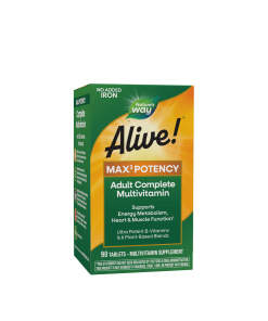 Natures Way Alive!® Max3 Daily Multivitamin Without Iron (90 Tablets)