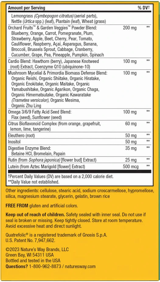Nature's Way – Alive! Max3 dienas multivitamīni bez dzelzs 90 tabletes - Image 8