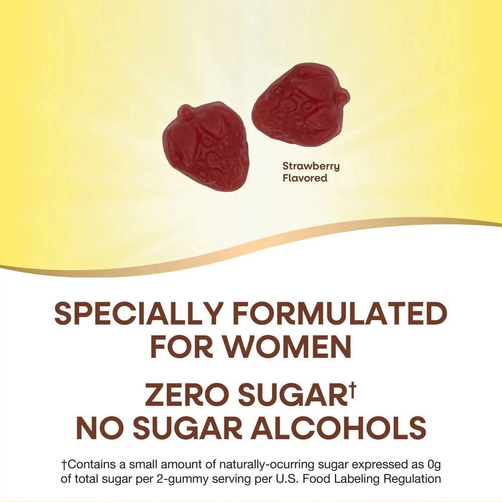 Nature's Way – Alive! Zero Sugar Kvinners multivitamīna želejkonfektes 50 stk - Image 9