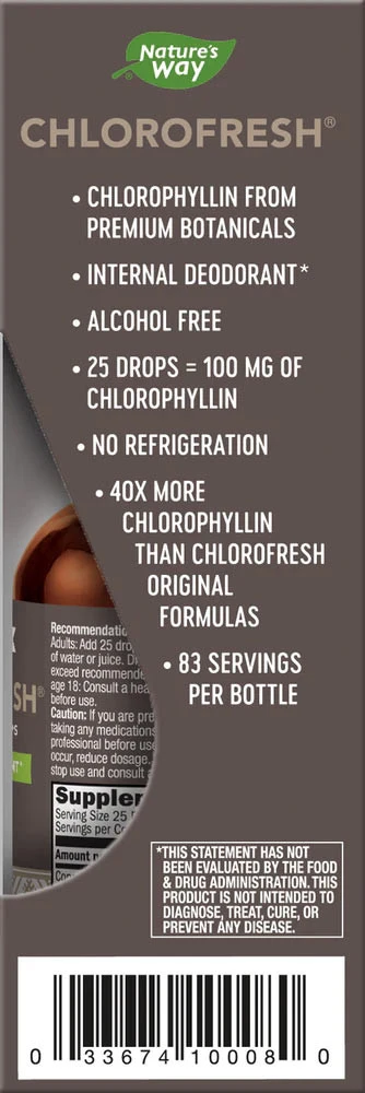Natures Way – Chlorofresh Klorofyl dråber – 59 ml - Image 3