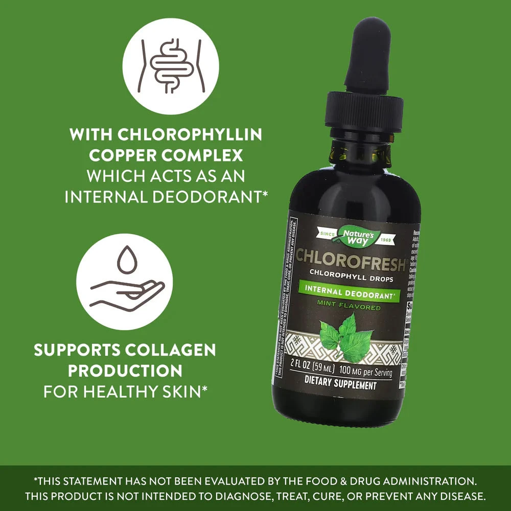Natures Way – Chlorofresh Klorofyl dråber – 59 ml - Image 6