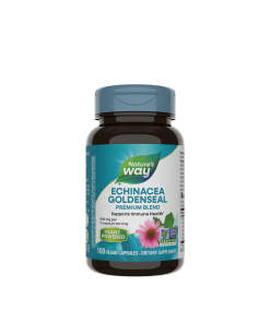 Natures Way Echinacea Goldenseal Premium Blend (100 Capsules)