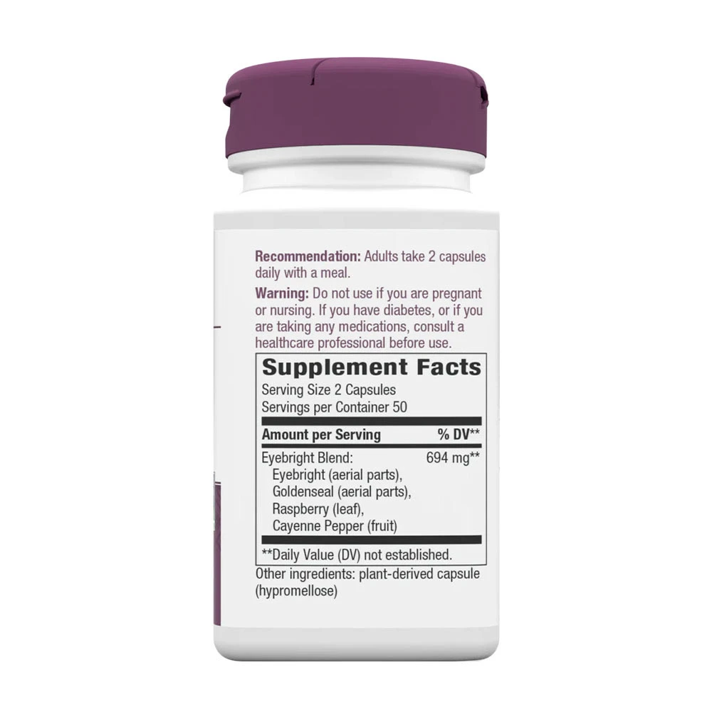 Natures Way – Eyebright Premium Blend – 100 kapsulas - Image 2