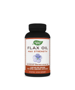 Natures Way Flax Oil Max Strength (200 Softgels)